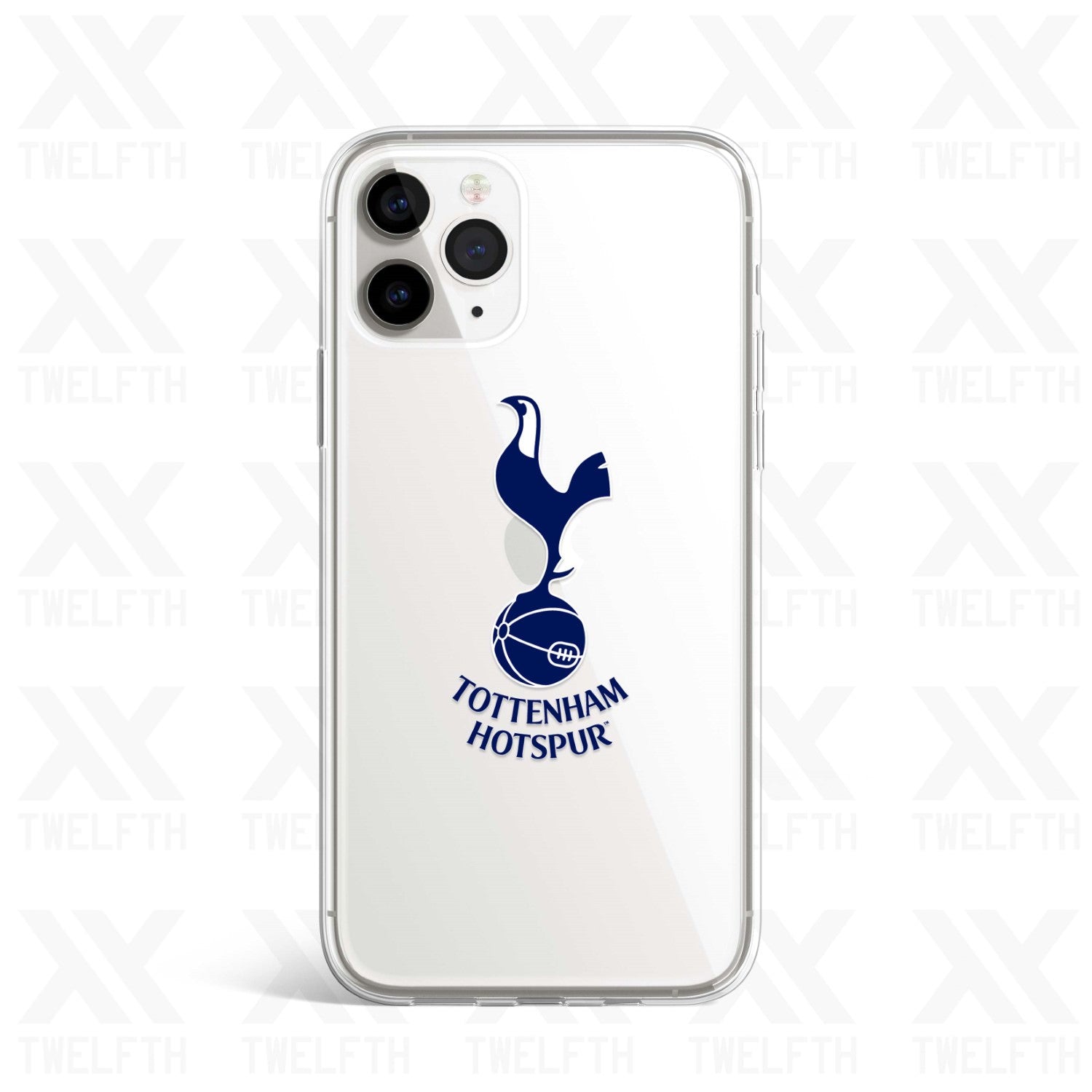 Tottenham Hotspur Crest Clear Phone Case