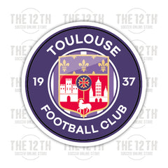 Toulouse FC Removable Vinyl Sticker Decal