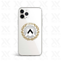 Udinese Crest Clear Phone Case