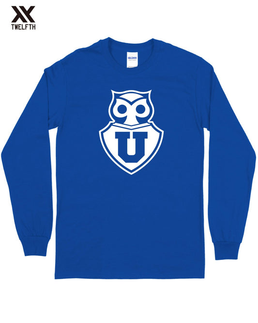 University of Chile Crest T-Shirt - Mens - Long Sleeve