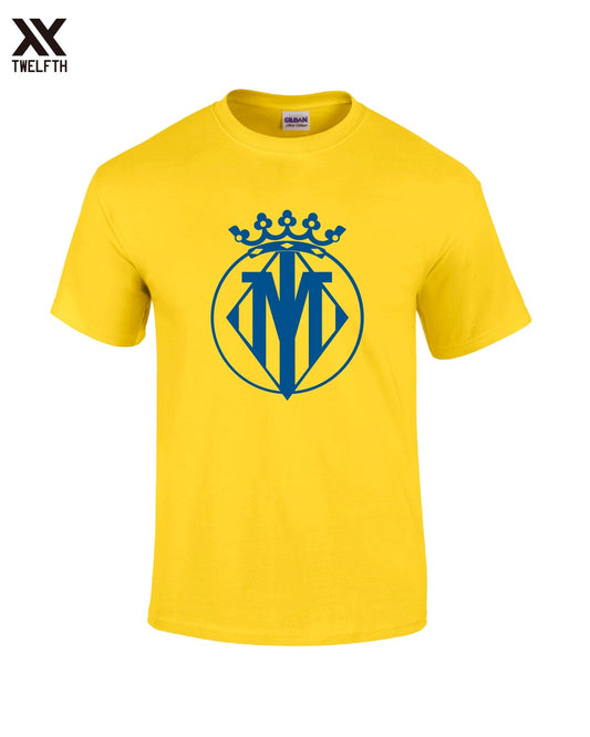 Villarreal Crest T-Shirt - Mens