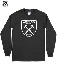 West Ham Crest T-Shirt - Mens - Long Sleeve