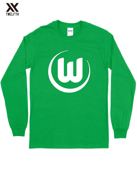 Wolfsburg Crest T-Shirt - Mens - Long Sleeve