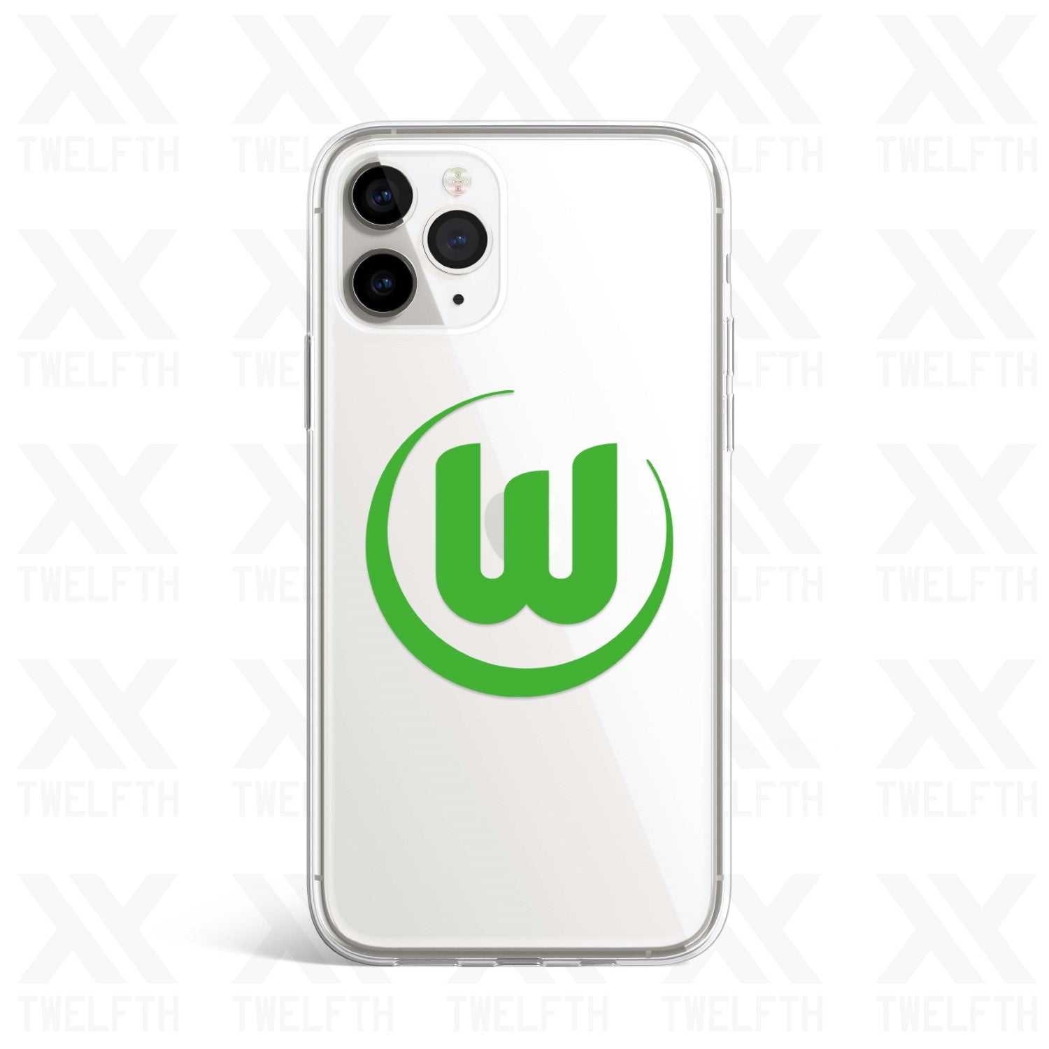 Wolfsburg Crest Clear Phone Case