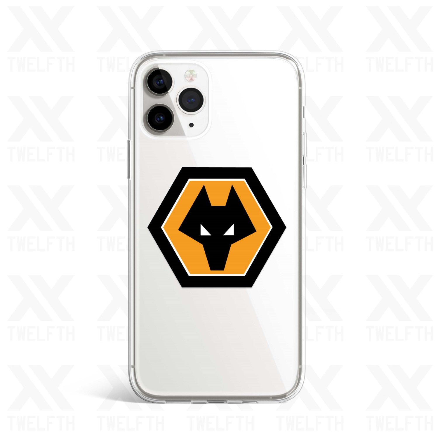 Wolves Crest Clear Phone Case