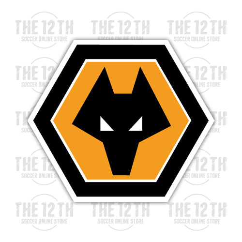 Wolverhampton Wolves Removable Vinyl Sticker Decal