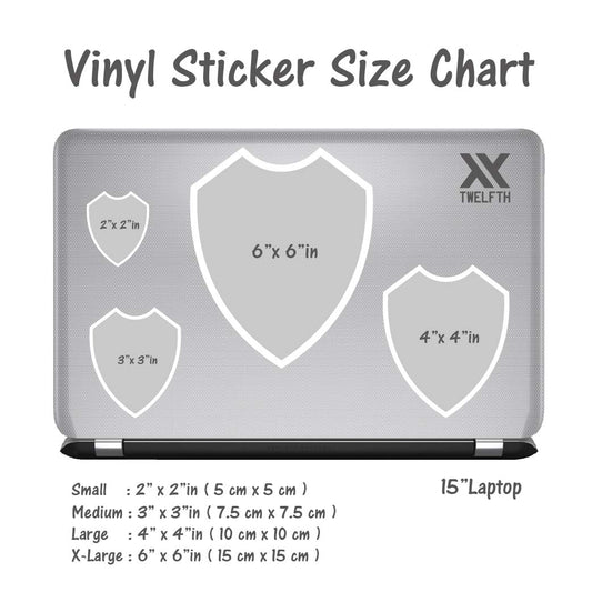 Gent Removable Vinyl Sticker Decal